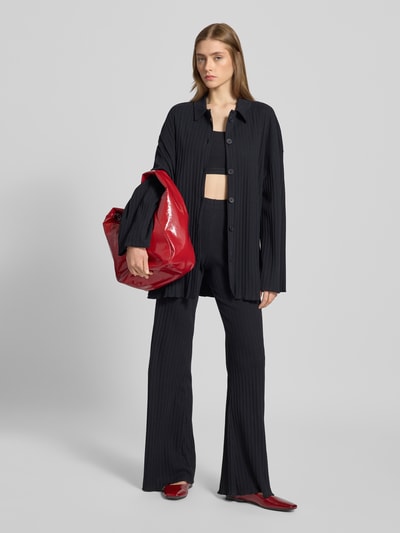 OH APRIL Overhemdblouse met knoopsluiting Zwart - 1