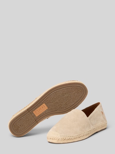 Polo Ralph Lauren Espadrilles mit Logo-Stitching Modell 'CEVIO' Beige 4