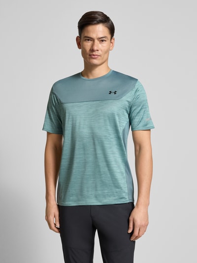Under Armour Functioneel shirt met logo en ronde hals Mintgroen - 4