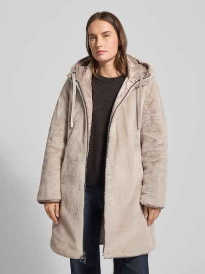 Betty Barclay Regular Fit Wendemantel mit Kapuze Beige 6