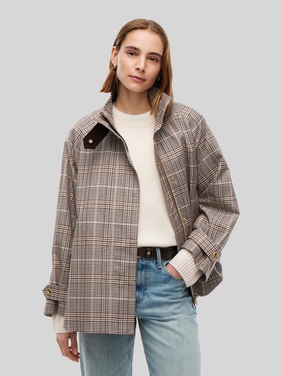 Tommy Hilfiger Loose Fit Funktionsjacke aus reiner Baumwolle Mittelbraun 4