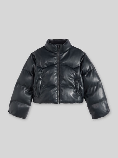Levi's® Boxy Fit Steppjacke mit Stehkragen Anthrazit 2