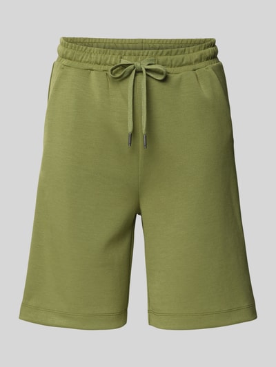 Soyaconcept Sweatshorts mit elastischem Bund Modell 'Banu' Khaki 2