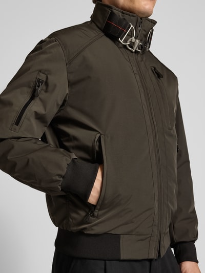 Wellensteyn Comfort Fit Funktionsjacke mit Stehkragen Modell 'BOGART B-52' Oliv 6