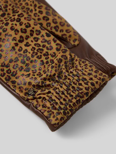 Roeckl Regular fit handschoenen van echt leder, model 'Serengeti' Cognac - 2