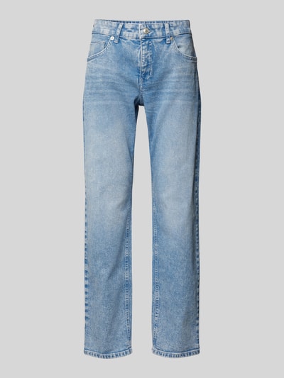 MAC Straight Fit Jeans im 5-Pocket-Design Hellblau 2