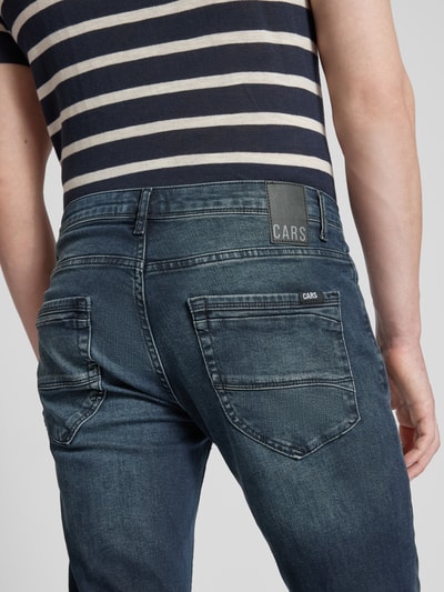 CARS JEANS Slim Fit Jeans mit Label-Detail Modell 'BLAST' Jeansblau 3