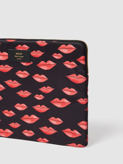 WOUF Laptoptasche mit Allover-Print Modell 'Beso 13"' Black 2