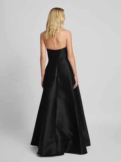 Unique Abendkleid mit tiefem Herz-Ausschnitt Black 5