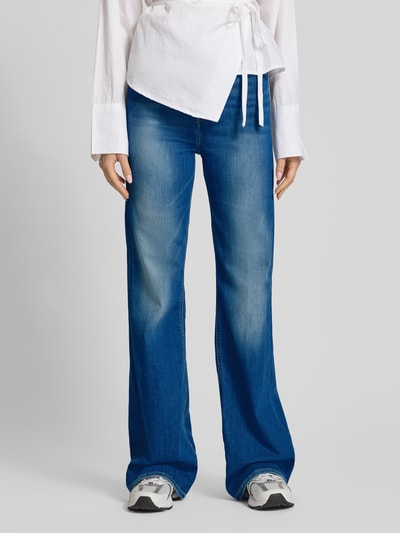 Pepe Jeans High Rise Jeans aus Baumwoll-Mix Modell 'WILLA' Jeansblau 4