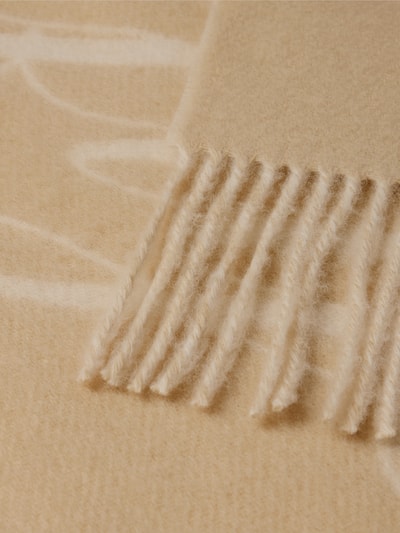 Tommy Hilfiger Sjaal van pure wol Beige - 2