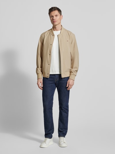 Tommy Hilfiger Regular Fit Blouson mit wasserabweisender Funktion Beige 1