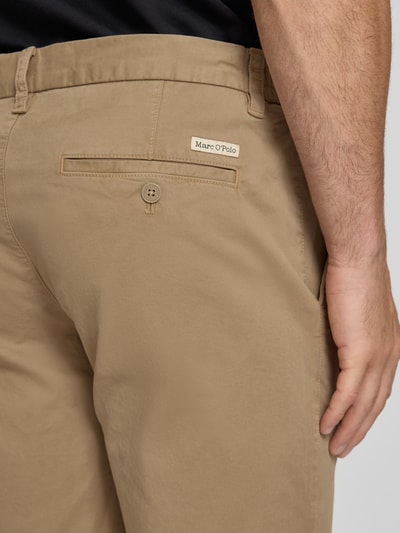 Marc O'Polo Regular Fit Bermudas aus Baumwoll-Mix Modell 'RESO JOGGER' Beige 3