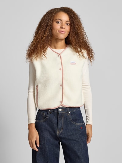 Review Gilet met drukknoopsluiting Offwhite - 4