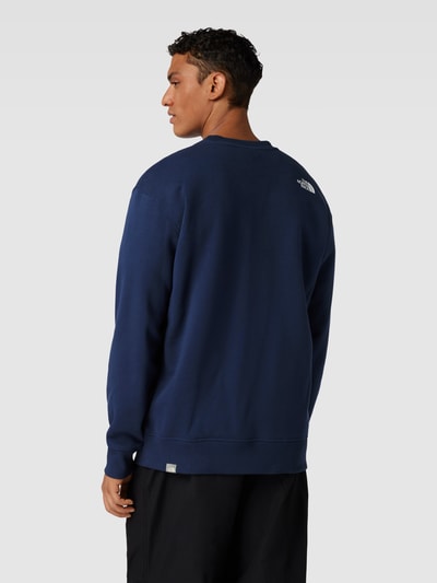 The North Face Sweatshirt mit Label-Stitching Modell 'ESSENTIAL' Marine 5