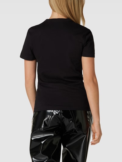 Calvin Klein Jeans T-Shirt mit Label-Print Black 5