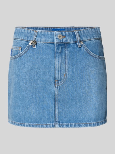 HUGO Blue Regular Fit Jeansrock aus Baumwoll-Mix Modell 'GALANIE_B' Jeansblau 2