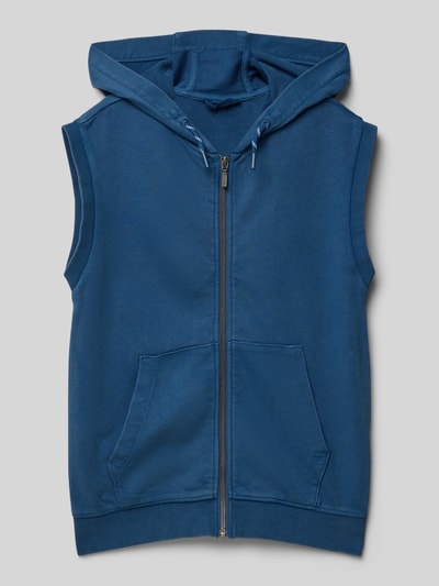 s.Oliver RED LABEL Regular Fit Sweat-Weste aus Baumwoll-Mix Blau 1