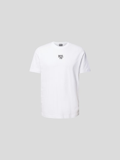 Diesel T-Shirt aus reiner Baumwolle Weiß 2