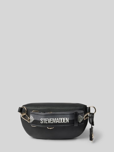 Steve Madden Handtasche mit Label-Anhänger Modell 'CLARKE' Black 5