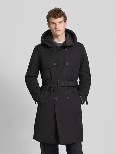 khujo Jacke mit Steppeinsatz Modell 'Tarm' Black 4