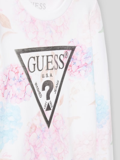 Guess Sweatshirt mit floralem Muster Offwhite 2