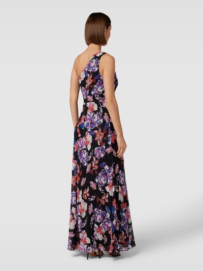 Lauren Ralph Lauren Avondjurk met one shoulder-band, model 'YASREIGH' Zwart - 5