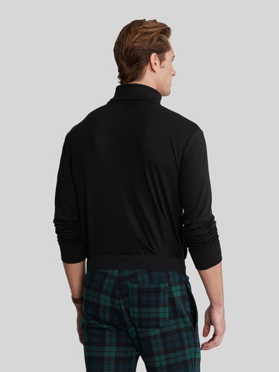 Polo Ralph Lauren Regular Fit Turtleneck aus reiner Baumwolle Black 5