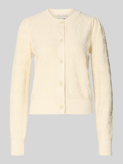 Scotch & Soda Gebreid jack met ronde hals Beige - 2