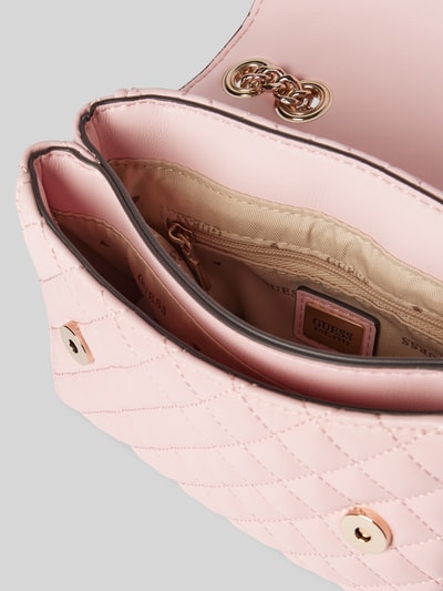 Guess Handtasche mit Steppnähten Modell 'EVERLEE' Rose 5