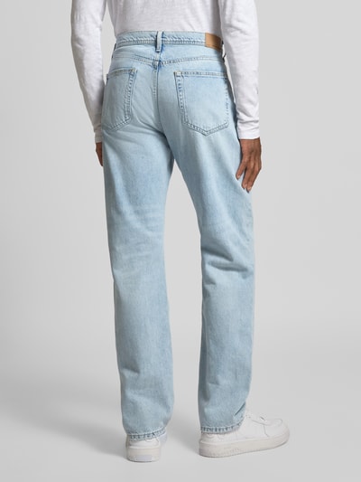 Antony Morato Straight fit jeans met logo-applicatie Lichtblauw - 5