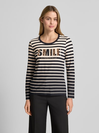 Betty Barclay Longsleeve aus Viskose-Elasthan-Mix mit Rundhalsausschnitt Black 4