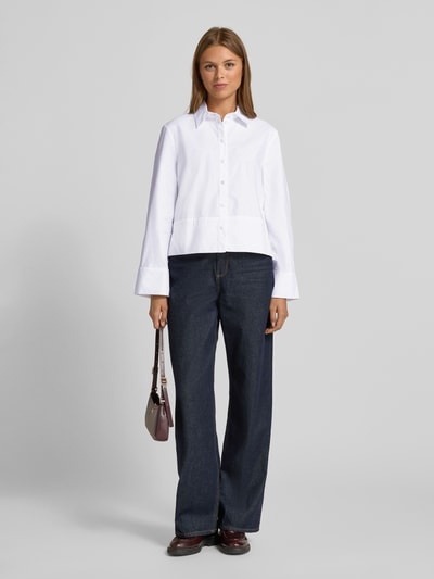 Christian Berg Woman Selection Regular fit overhemdblouse met wijde mouwen Wit - 1