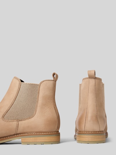 Tamaris Chelsea Boots aus echtem Leder Taupe 2