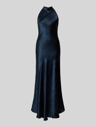 Cph Muse Maxikleid mit Neckholder Modell 'SASHA' Dunkelblau 2
