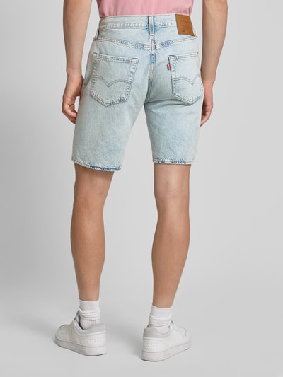 Levi's® Korte regular fit jeans in 5-pocketmodel, model '501' Jeansblauw - 5