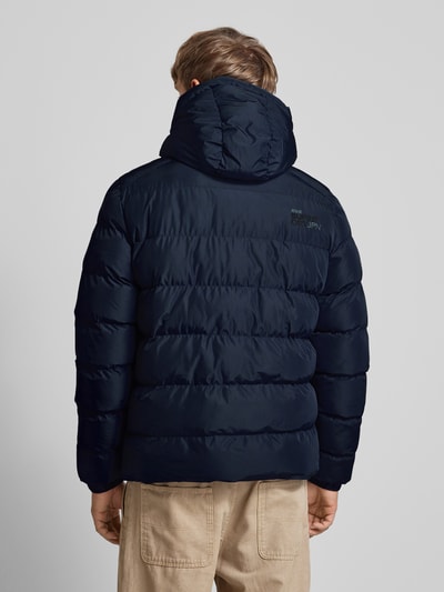 Superdry Gewatteerd jack met ritszakken Marineblauw - 5