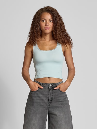 Review Tanktop mit U-Ausschnitt Bleu 4