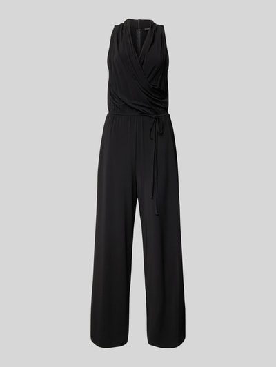 Weekend Max Mara Jumpsuit in Wickel-Optik Modell 'GENZANA' Black 2