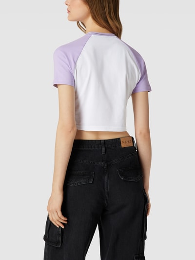 Dickies Cropped T-Shirt mit Logo-Print Modell 'SODAVILLE' Lila 5