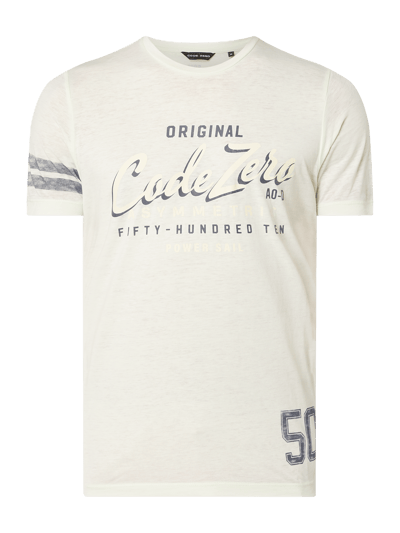 Code Zero T-shirt z nadrukiem z logo 
 Jasnozielony 2