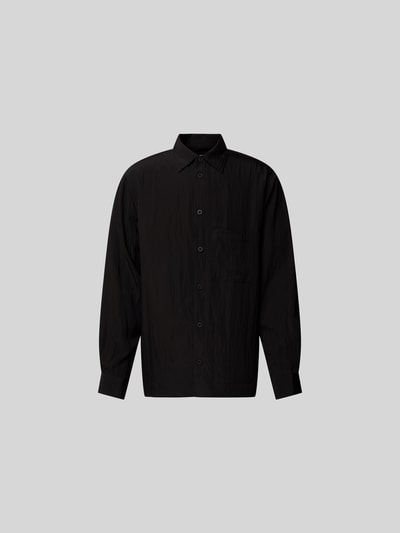 WON HUNDRED Freizeithemd mit Kentkragen Black 2