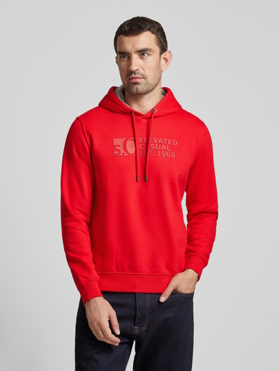 s.Oliver RED LABEL Hoodie mit Kapuze Rot 4