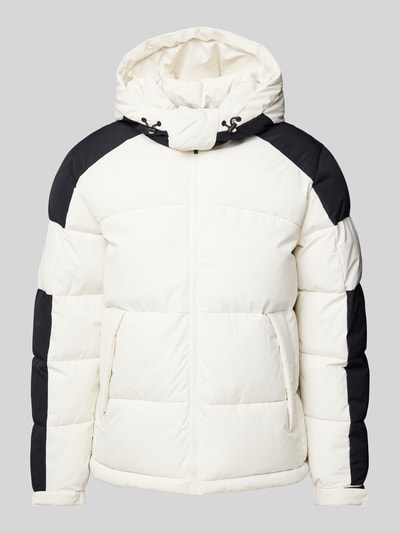 Jack & Jones Gewatteerd jack met capuchon, model 'AERO' Wit - 2