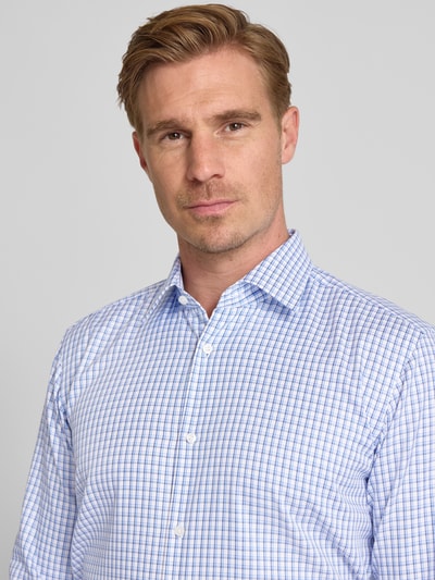 BOSS Regular fit zakelijk overhemd van puur katoen, model 'JOE' Bleu - 3