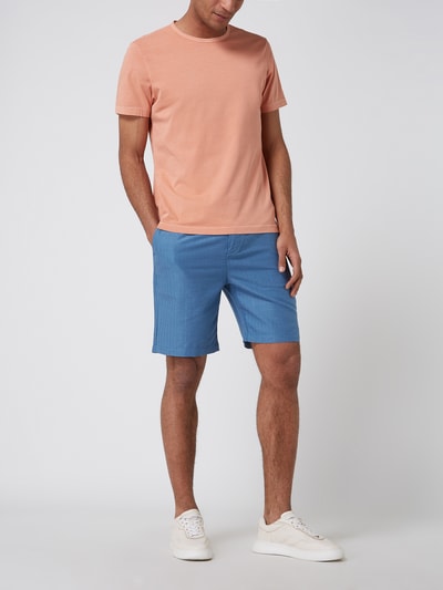 Scotch & Soda Shorts mit Leinen-Anteil  Rauchblau Melange 1