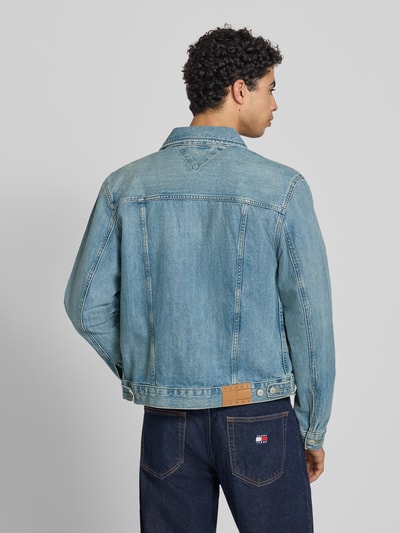 Tommy Jeans Kurtka jeansowa o kroju regular fit z czystej bawełny Jeansowy niebieski 5