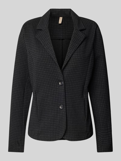 Soyaconcept Blazer mit Eingrifftaschen Modell 'Isobel' Black 1