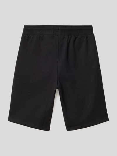 Mango Sweatshorts mit Statement-Applikation Schwarz 3