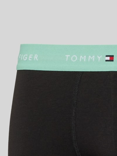 Tommy Hilfiger Slim Fit Trunks aus Baumwoll-Mix im 3er-Pack Gruen 2